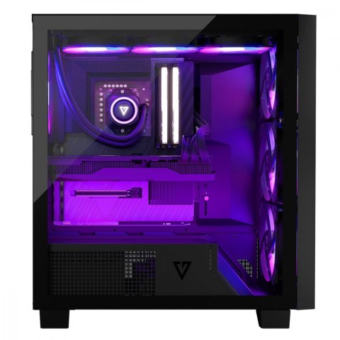 MODECOM Obudowa komputerowa Volcano Perun Apex ARGB Midi czarna