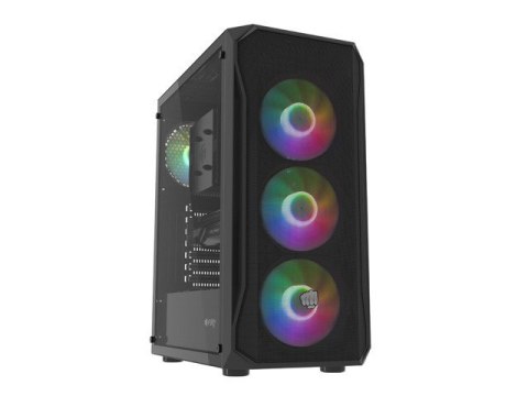Fury Obudowa Fury Shobo SH4F RGB Midi Tower z oknem Czarna