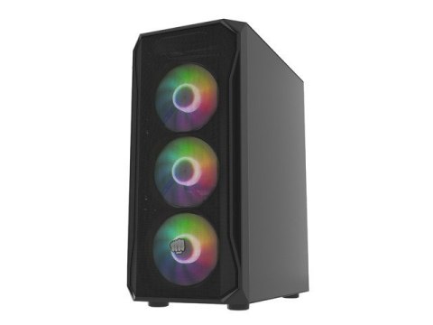 Fury Obudowa Fury Shobo SH4F RGB Midi Tower z oknem Czarna