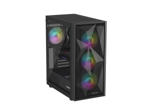 Genesis Obudowa Genesis Diaxid 605 ARGB MIDI TOWER USB-C Czarna