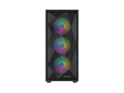 Genesis Obudowa Genesis Diaxid 605 ARGB MIDI TOWER USB-C Czarna