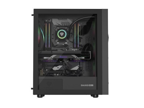 Genesis Obudowa Genesis Diaxid 605 ARGB MIDI TOWER USB-C Czarna