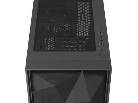 Genesis Obudowa Genesis Diaxid 605F MIDI TOWER USB-C Czarna