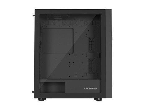 Genesis Obudowa Genesis Diaxid 605F MIDI TOWER USB-C Czarna