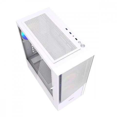 Gembird Obudowa Midi Tower Fornax 4300 ATX biała