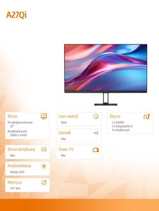 XIAOMI Monitor 2K A27Qi