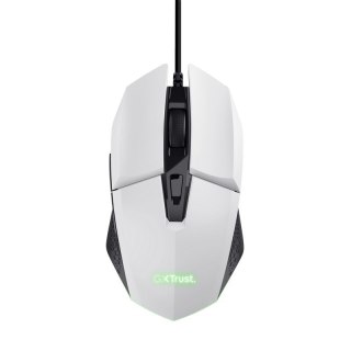 Trust Mysz gamingowa GXT109P Felox biała