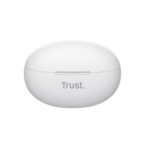 Trust Słuchawki earbuds Yavi Bluetooth ENC białe