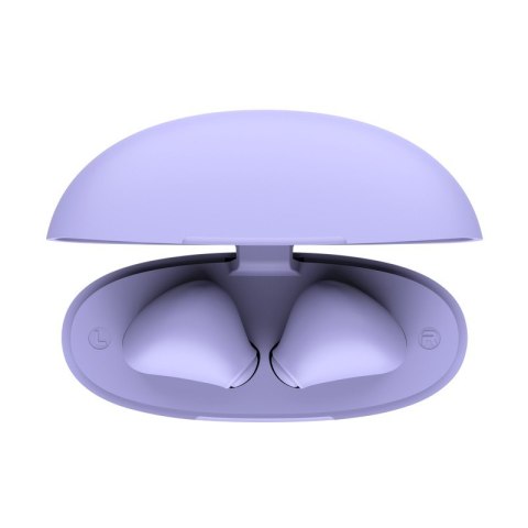 Trust Słuchawki earbuds Yavi Bluetooth ENC fioletowe