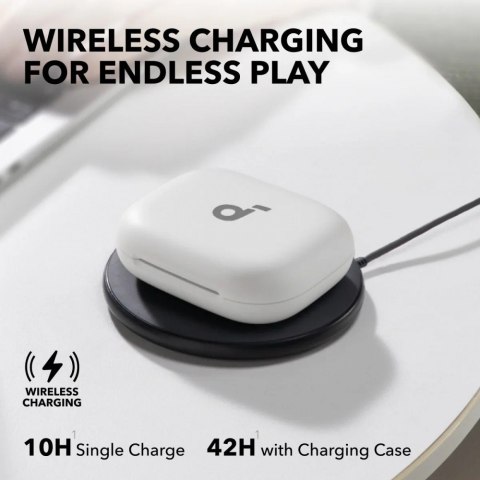 Anker Słuchawki bezprzewodowe Soundcore Aero Fit 2 Bluetooth białe