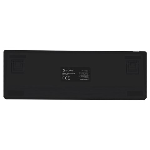 Savio Klawiatura mechaniczna BLACKOUT X2 OUTEMU Brown, Hot Swap