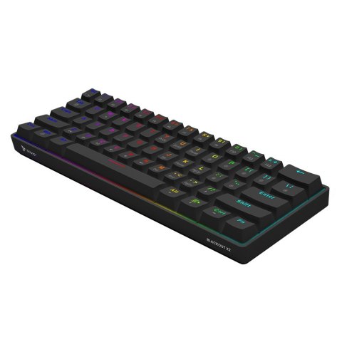 Savio Klawiatura mechaniczna BLACKOUT X2 OUTEMU Red, Hot Swap