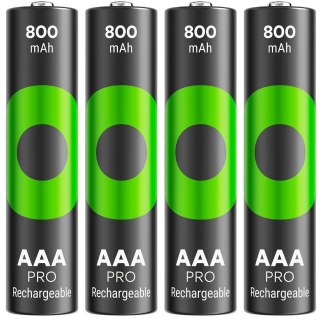 GP Battery Akumulatorki R03/AAA Ni-MH 800mAh blister 4szt. GP RECYKO PRO