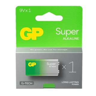 GP Battery Bateria alkaliczna 6LR61 9V SUPER 1 sztuka (G-TECH)