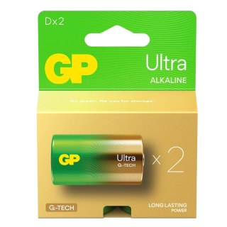 GP Battery Baterie alkaliczne LR20/D ULTRA 2 sztuki (G-TECH)