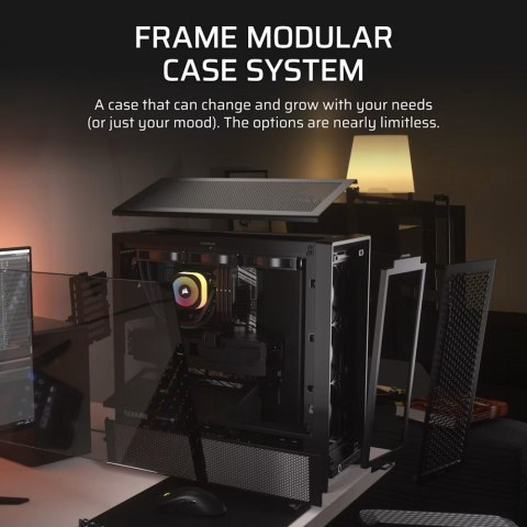 Corsair Obudowa FRAME 4000D RS Black Mid Tower ATX