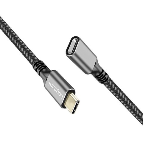 LogiLink Kabel USB3.2 gen1 TypeC do USB-C/F, PD, 2m