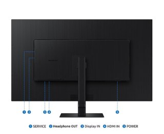 Samsung Monitor 37 cali ViewFinity S70D VA 3840x2160 UHD 16:9 1xHDMI 1xDP 5ms PinP/PbyP 60Hz płaski 2Yd2d (LS37D700EAUXEN)