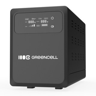 Green Cell Zasilacz awaryjny UPS AVR PowerCore 1000W/1500VA 12VDC