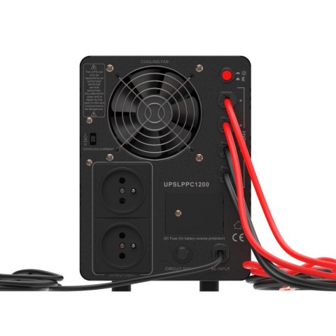 Green Cell Zasilacz awaryjny UPS AVR PowerCore 1200W/2000VA 24VDC