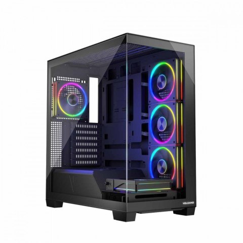 MODECOM Obudowa PC STELLAR 5F ARGB 10 Czarna