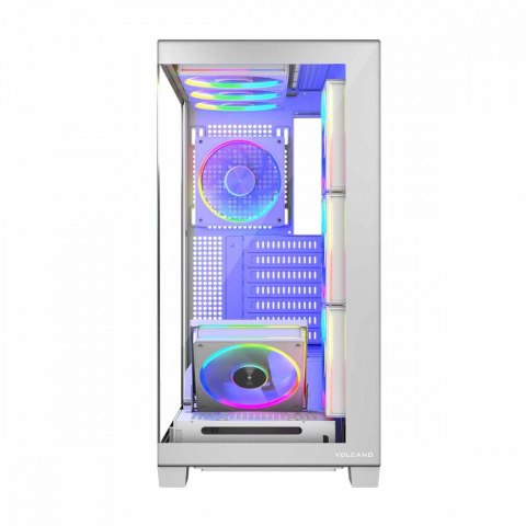 MODECOM Obudowa PC STELLAR 8F ARGB 20 Biała