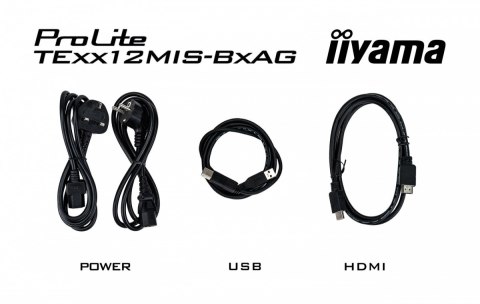 IIYAMA Monitor 86 cali TE8612MIS-B4AG 40pkt,IPS,4K,24/7,7H, ANDROID 14, RK3576, 8/128GB, EDLA, Essential