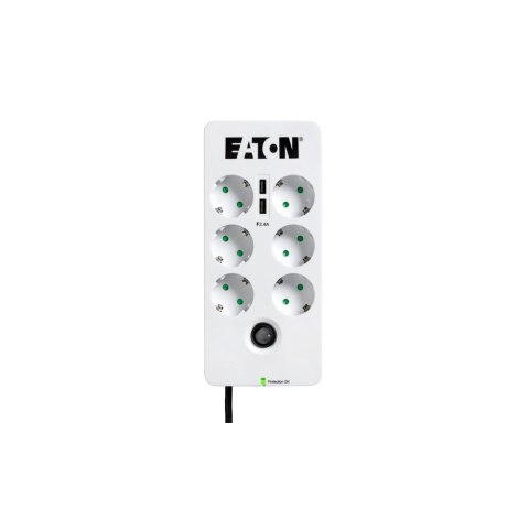 Eaton Listwa zasilająca Protection Box 6 USB DIN