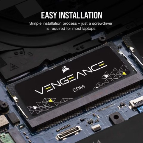 Corsair Pamięć DDR4 Vengeance 16GB/3200 (1x16GB) CL22 SODIMM