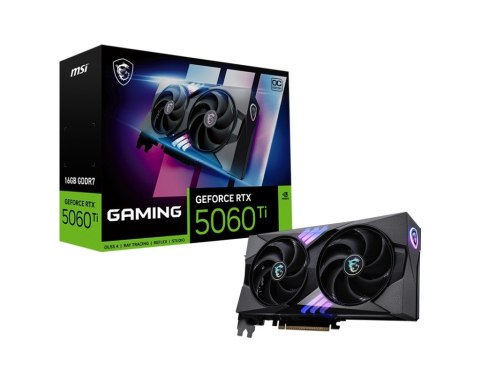 MSI Karta graficzna GeForce RTX 5060 Ti 16G GAMING
