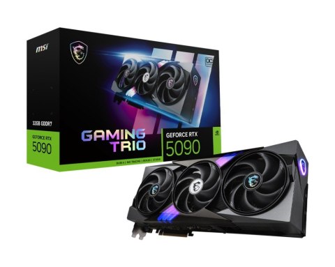MSI Karta graficzna GeForce RTX 5090 GAMING TRIO OC 32G GDDR7 512bit 3DP/HDMI