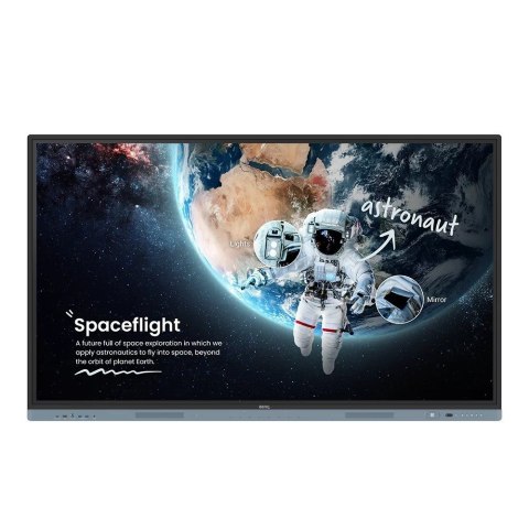 Benq Monitor interaktywny 75 cali RM7504 128GB N 1200:1/3840x2160/HDMI