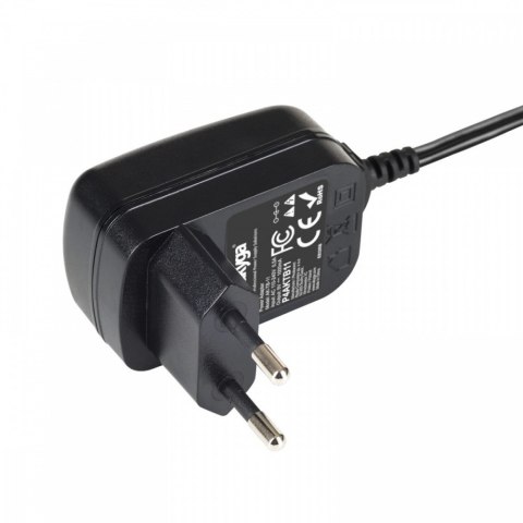 AKYGA Zasilacz 9V/1A 9W AK-TB-11 5.5X2.1MM Sieciowy uniwersalny