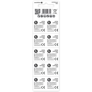 EverActive Baterie alkaliczne mini AG3/G3/LR736/LR41 blister 10 szt.