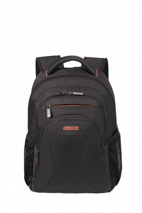 AMERICAN TOURISTER Plecak na laptopa 14 cali AT WORK czarno-pomarańczowy
