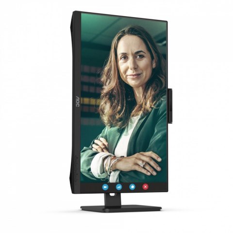 AOC Monitor 24P3QW 23.8 cali IPS HDMIx2 DP Pivot Kamera