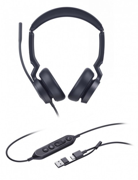 Yealink Słuchawki UH46 Dual Teams USB-C/A 1308183