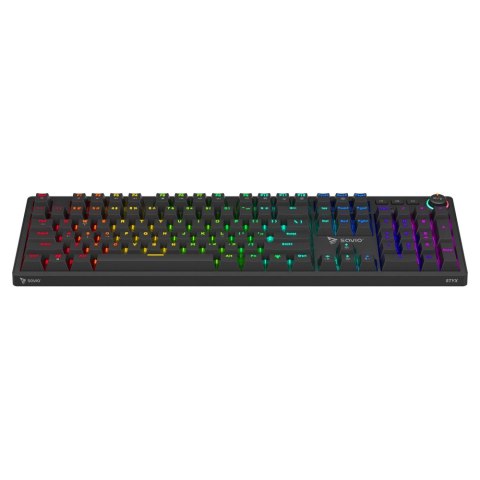Savio Klawiatura mechaniczna STYX Outemu Peach Silent Hot Swap RGB