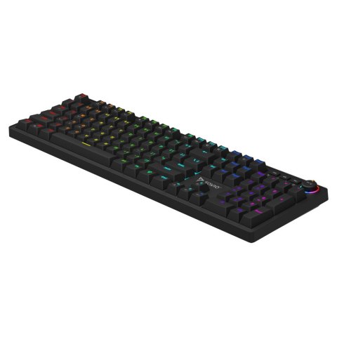 Savio Klawiatura mechaniczna STYX Outemu Peach Silent Hot Swap RGB