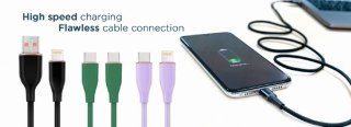 Gembird Kabel USB-A do 8pin ładowanie i tranfer danych, biały