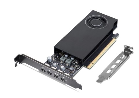 Lenovo Karta graficzna Nvidia RTX A400 4GB mini-DP*4 GDDR6 Graphics 4X61Q73040