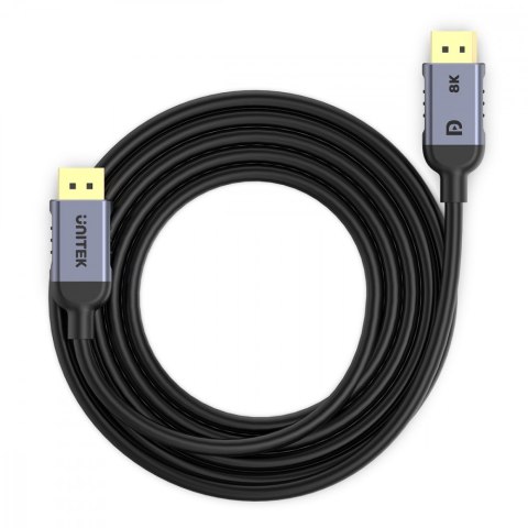 Unitek Kabel DisplayPort 1.4, 8K@60Hz 4K@240Hz, HDR, 1m; C1628GY01-1M