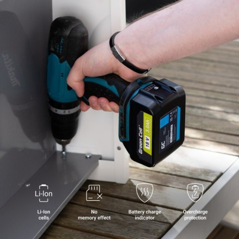 Green Cell Bateria do elektronarzędzi Makita LXT 18V 6Ah
