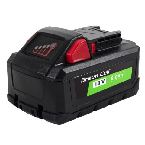 Green Cell Bateria do elektronarzędzi Milwaukee M18 18V 8Ah