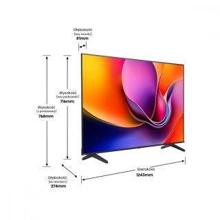 Hisense Telewizor LED 55 cali 55A6Q