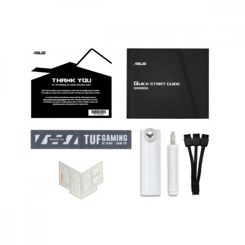 Asus Karta graficzna GeForce RTX 5070Ti TUF GAMING OC WHITE GDDR7 256bit 3DP/2HDMI