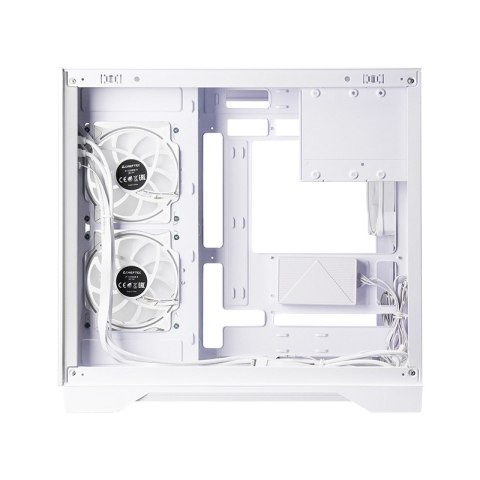 Chieftec Obudowa VISIO GM-30W-T G-OP 6xwentylator ARGB biała