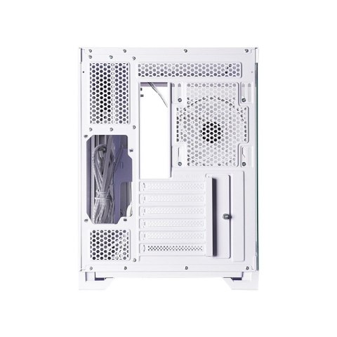 Chieftec Obudowa VISIO GM-30W-T G-OP 6xwentylator ARGB biała