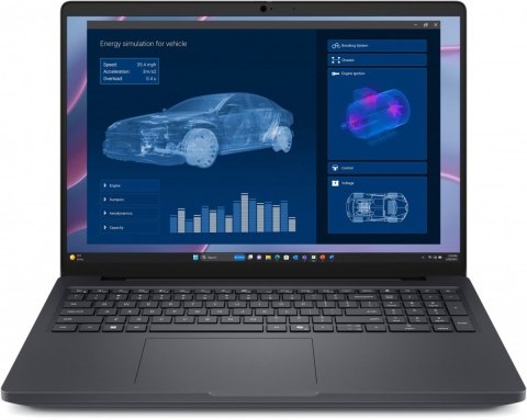 Dell Stacja robocza Dell Pro Max 16 MC16255 W11P AMD Ryzen 350|32GB|512GB|RTX PRO 500Blackwell 6GB|FgrPr&SmtCd|FHD Cam&Mic|WLAN+BT|16