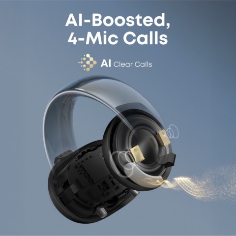 Anker Słuchawki Soundcore AeroClip Bluetooth czarne